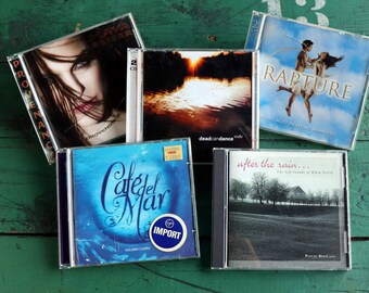 Lot of 5 Pop Classical CDs Great condition - 7 discs. Dead Can Dance, Erik Satie, Rapture Opera