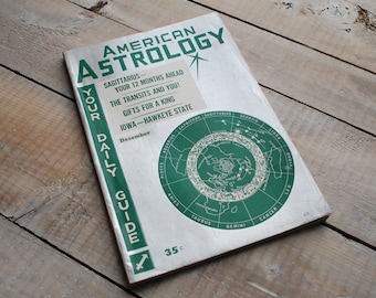 Vintage Current Astrology Magazine, December 1949 to January 1950