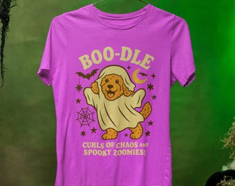 Perro fantasma retro doodle PNG: Halloween espeluznante (descarga digital)