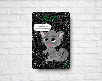 1/1 Katze Token (für Magic the Gathering) Scribbles Collection