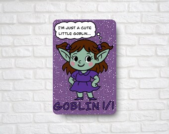 1/1 Goblin Token (für Magic the Gathering) Kritzelsammlung