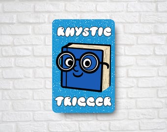 Rhystic StudieTrigger Token (für Magic the Gathering) Gekritzel Sammlung