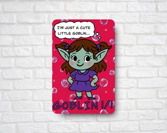 1/1 Goblin Token (für Magic the Gathering) Bubbles Kollektion