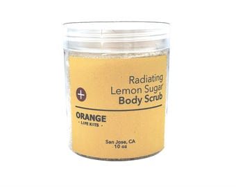 Radiating Lemon Sugar Body Scrub