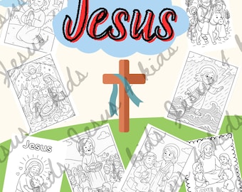 Coloring pages for preschoolers | Christian coloring pages for kids | Jesus coloring pages | faith based coloring pages | Christian coloring