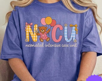 NICU Nurse Teddy Bear PNG Design, Neonatal Intensive Care Unit Graphic (Digital Download)