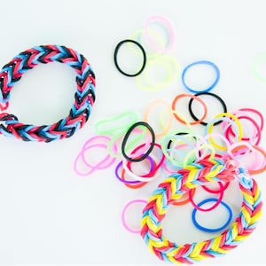 Elastic Band Bracelets + Keychains Gifts For Her/Him