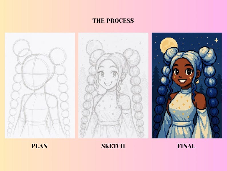 CUSTOM Pixel Art Pfp/Portrait | Commission Art | Seasonal image 4
