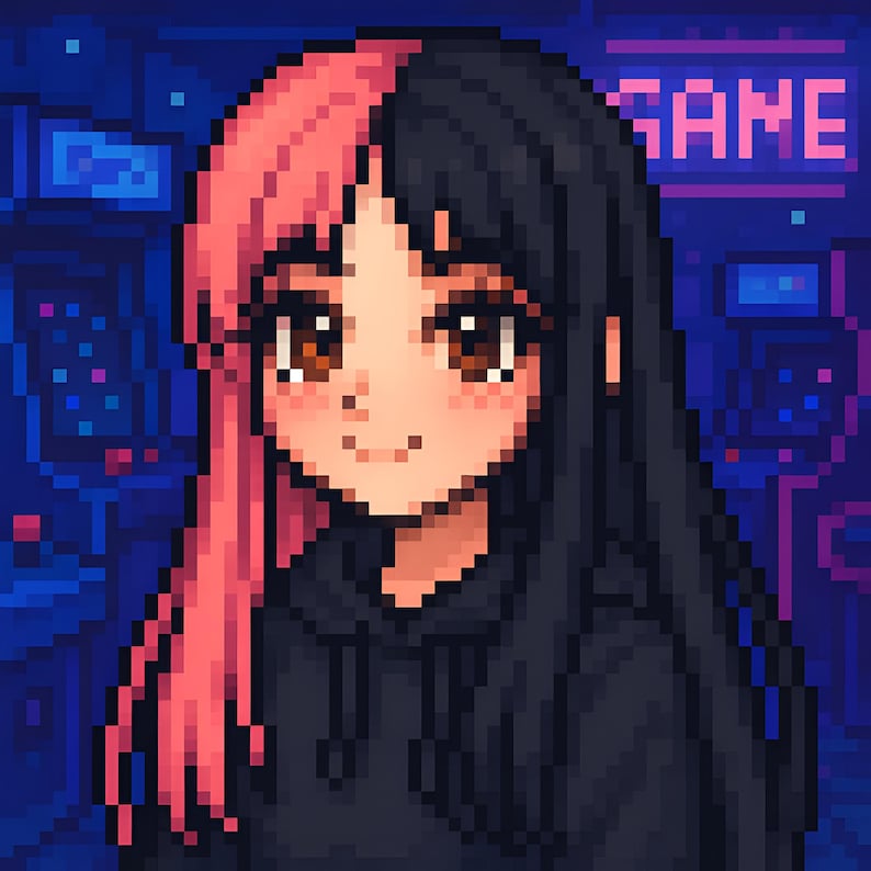 CUSTOM Pixel Art Pfp/Portrait | Commission Art | Seasonal image 7