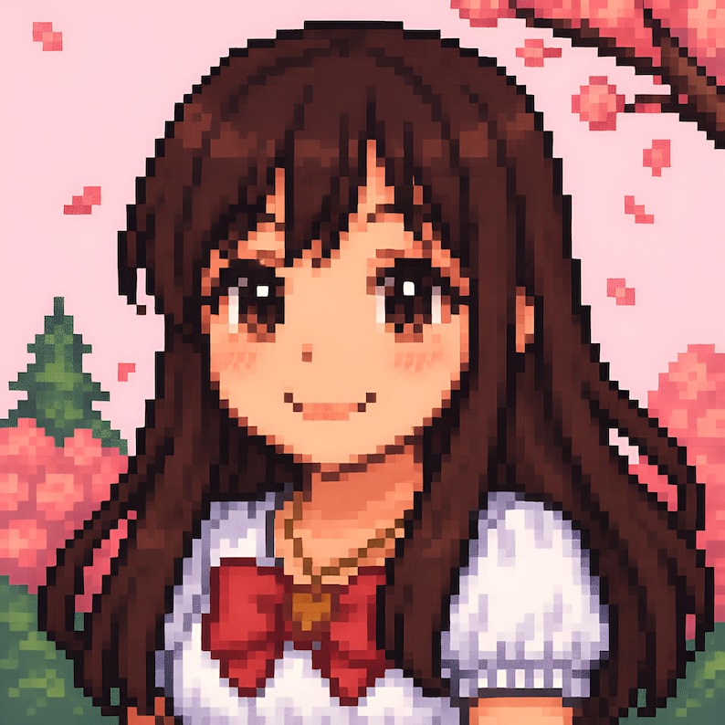 CUSTOM Pixel Art Pfp/Portrait | Commission Art | Seasonal image 11