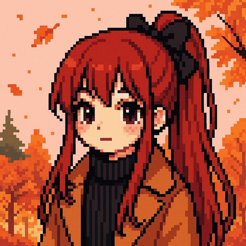 CUSTOM Pixel Art Pfp/Portrait | Commission Art | Seasonal image 2