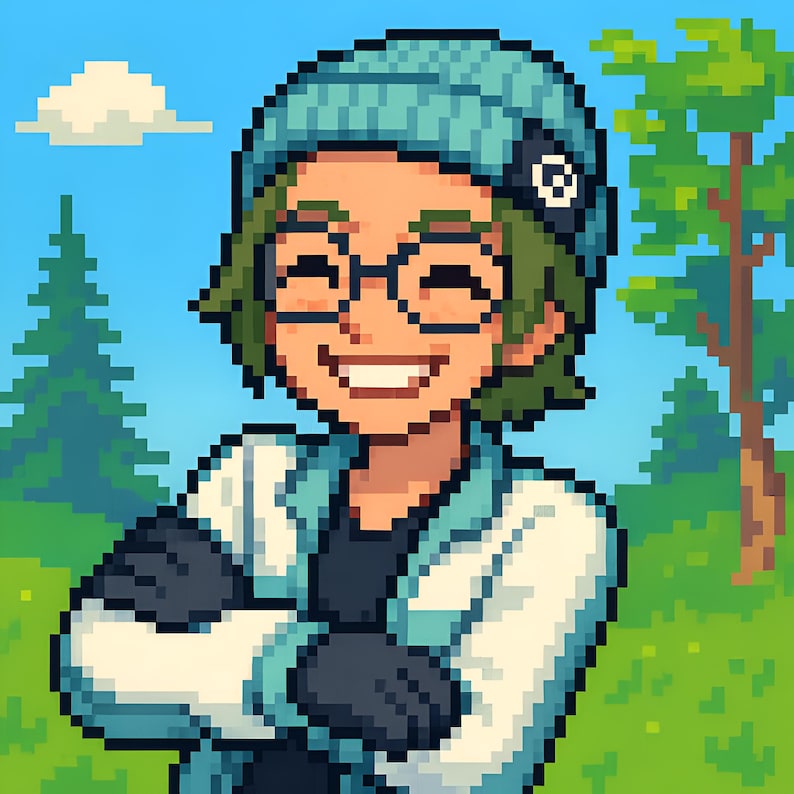 CUSTOM Pixel Art Pfp/Portrait | Commission Art | Seasonal image 9