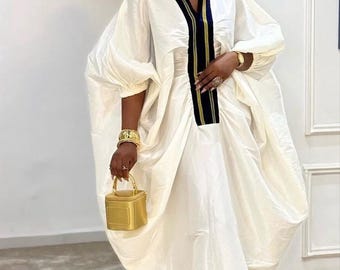 African Damask Boubou: Nigerian Kaftan Maxi Dress, Danshiki, Jalabia, wedding dress, rich Aunty vibes