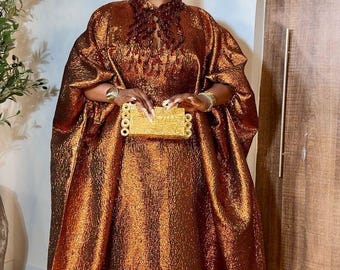Damask bubu  |African Boubou | Danshiki | Kaftan | Jalabiya | Rich Aunty | Nigerian Dress| Party Dress | Boubou| wedding dresses