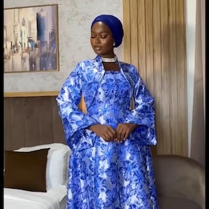 African Damask Dress - Etsy