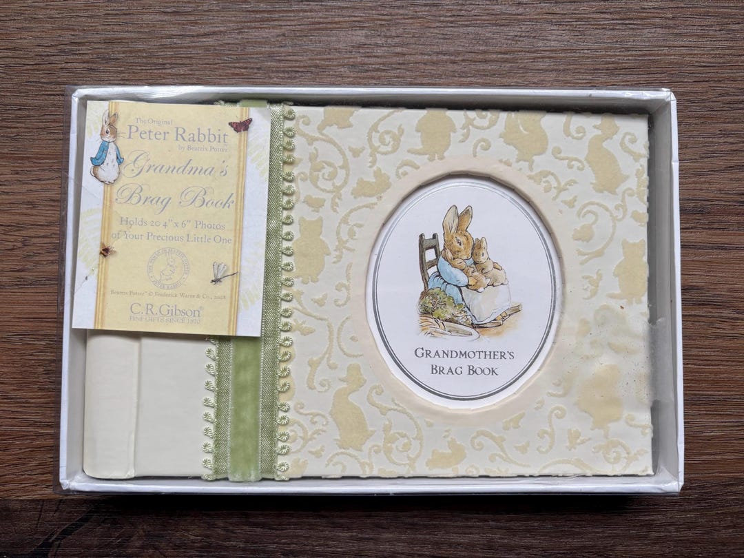 Grandma's Brag Book Peter Rabbit Photo Album 4