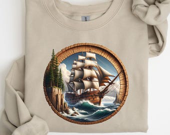 Sailing T-shirt, Sailboat Tees, Ocean Lover Shirt, Nautical Clothing, Sailing Enthusiast, Gift for Sailors.