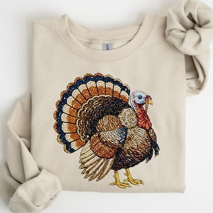 Thanksgiving FAUX! Turkey Sweatshirt, Fall Thanksgiving Shirts, Thankful Season, Turkey Sweatshirts, Fall Thanksgiving Gifts,Crewneck