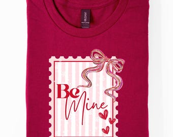 Be Mine Valentijnsdag T-shirt, sweatshirt met valentijnsbericht, Valentijnsdag shirt, paar shirt, cadeau voor haar, cadeau voor Valentijn
