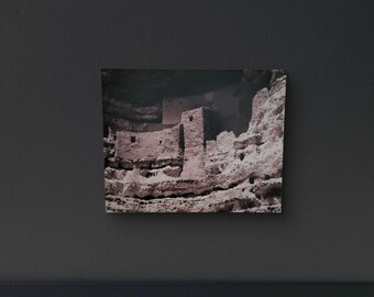 16x20 Canvas Photo Print - Native Dwellings