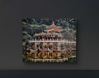 16x20 Canvas Photo Print - Temples of the Wu Tong