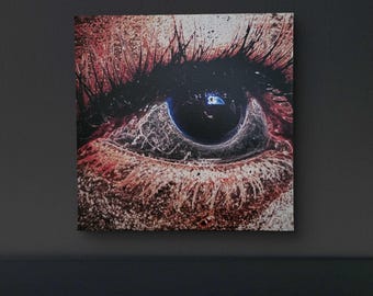 12x12 Canvas Photo Print - Eye of The Beholder