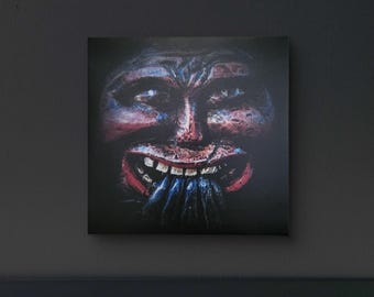 12x12 Canvas Photo Print - Faithful Face of England