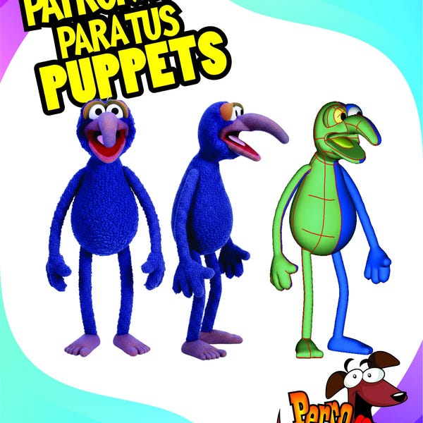 Gonzo Puppet template to be made in foam, Muppet