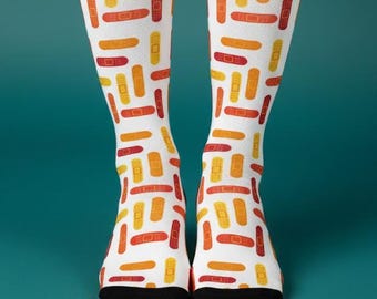 Novelty Nurse Socks, Funny Socks About Work, Gift For College Graduate in Medical Field