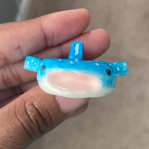 Close-up of textured whale shark anxiety fidget