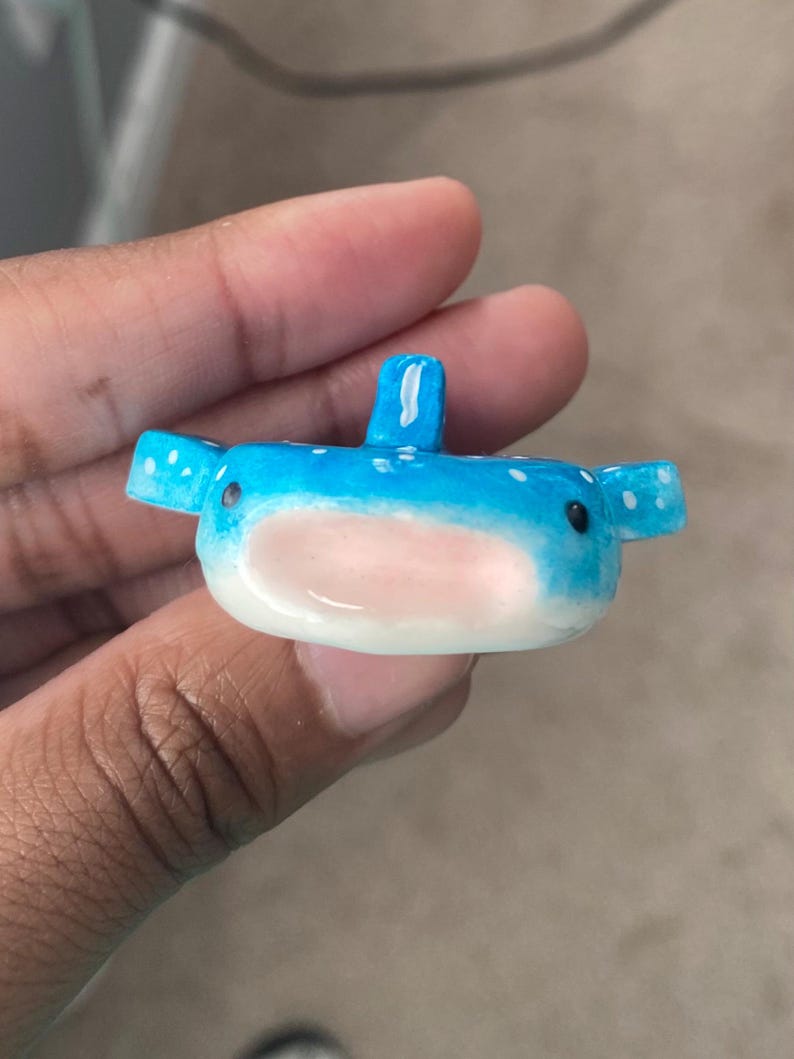 Close-up of textured whale shark anxiety fidget