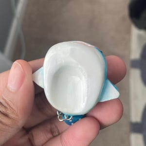 whale shark worry stone with smooth rubbing surface