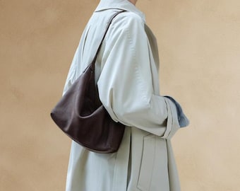 Canvas Bucket Bag | Large Casual Drawstring | Shoulder Purse Gift | Everyday Tote Style | Student Accessory