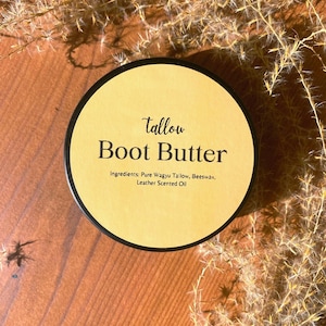 Boot Butter Tallow Leather Conditioner | Crafted with Wagyu Beef Tallow