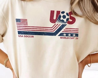 Comfort Colors® USA Soccer World Vintage  Shirt