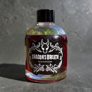 Gothic Reed Diffuser with Dragon's Blood, Patchouli & Rosewood Scent