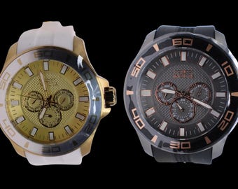 Invicta Pro Diver de 50 mm, acero inoxidable, correa de silicona