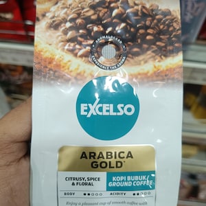 Excelso gemahlener Kaffee - indonesisches Brühgetränk (100% Arabica)
