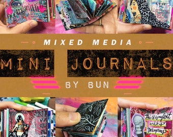 Mini Journals - online art journal class