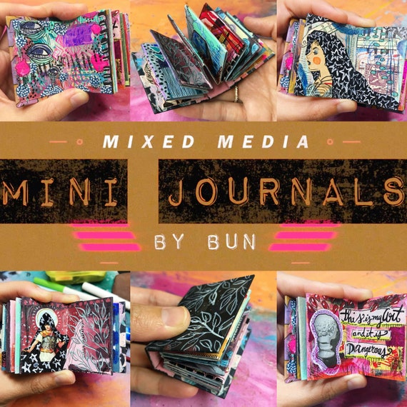 Mini Journals Online Art Journal Class Etsy