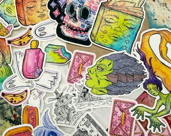 Big Die Cut Sticker Pack! *NEW*