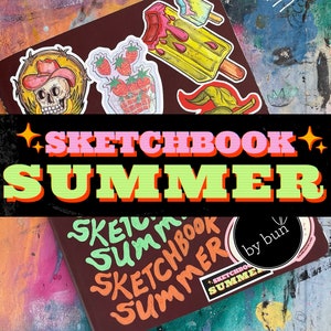 Skizzenbuch Sommer - Online-Kunstklasse
