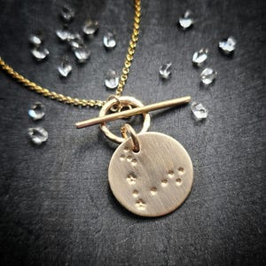 CONSTELLATION Necklace | Zodiac Birth Sign | Astronomy Star Necklace | 14k Gold Filled or 925 Sterling Silver