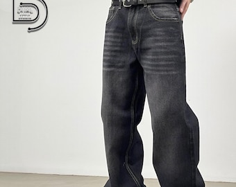 90s Gap Worker Jeans Distressed Baggy Light Wash Denim Jeans Paint