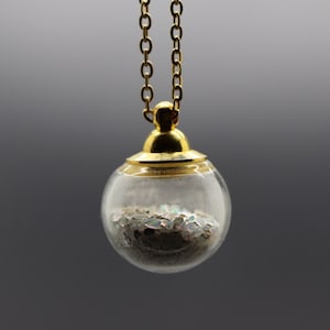 QGJNSGC Collane per urna fulminea per ceneri fulmine bullone cremazione gioielli per ceneri Thunderbolt ricordo collana per donne uomini gioielli portacenere verticale fulmine urna ciondolo, Unisex