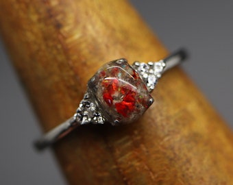 Cremate Ring, Ashes Ring, Cremation Jewelry Ashes, Silver Cremation Jewelry, Urn Ring, Cremation Ring for Ashes, Cremate Ring for Women