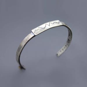 EKG Bracelet, Ekg Jewelry, Heartbeat Bracelet, Heartbeat Jewelry, Pulse Bar Jewelry, Pulse Bar Bracelet, Baby Heartbeat, Custom Heartbeat