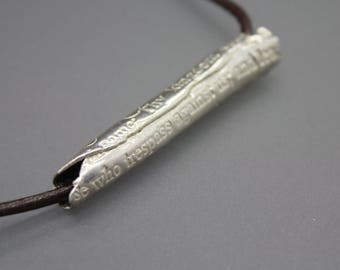 祈りのネックレス、祈りのジュエリー、キリスト教ジュエリー、キリスト教ネックレス、シルバーキリスト教ジュエリー、シルバー祈り、洗礼の贈り物、キリスト