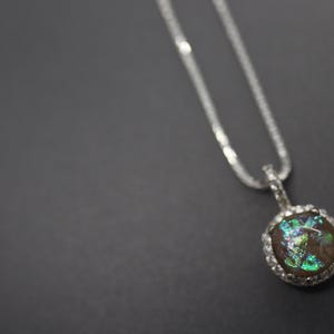 Cremate Jewelry, Cremation Necklace for Women, Cremation Jewelry Ashes, Silver Cremation Jewelry, Urn Necklace, Cremation Necklace for Ashes image 5