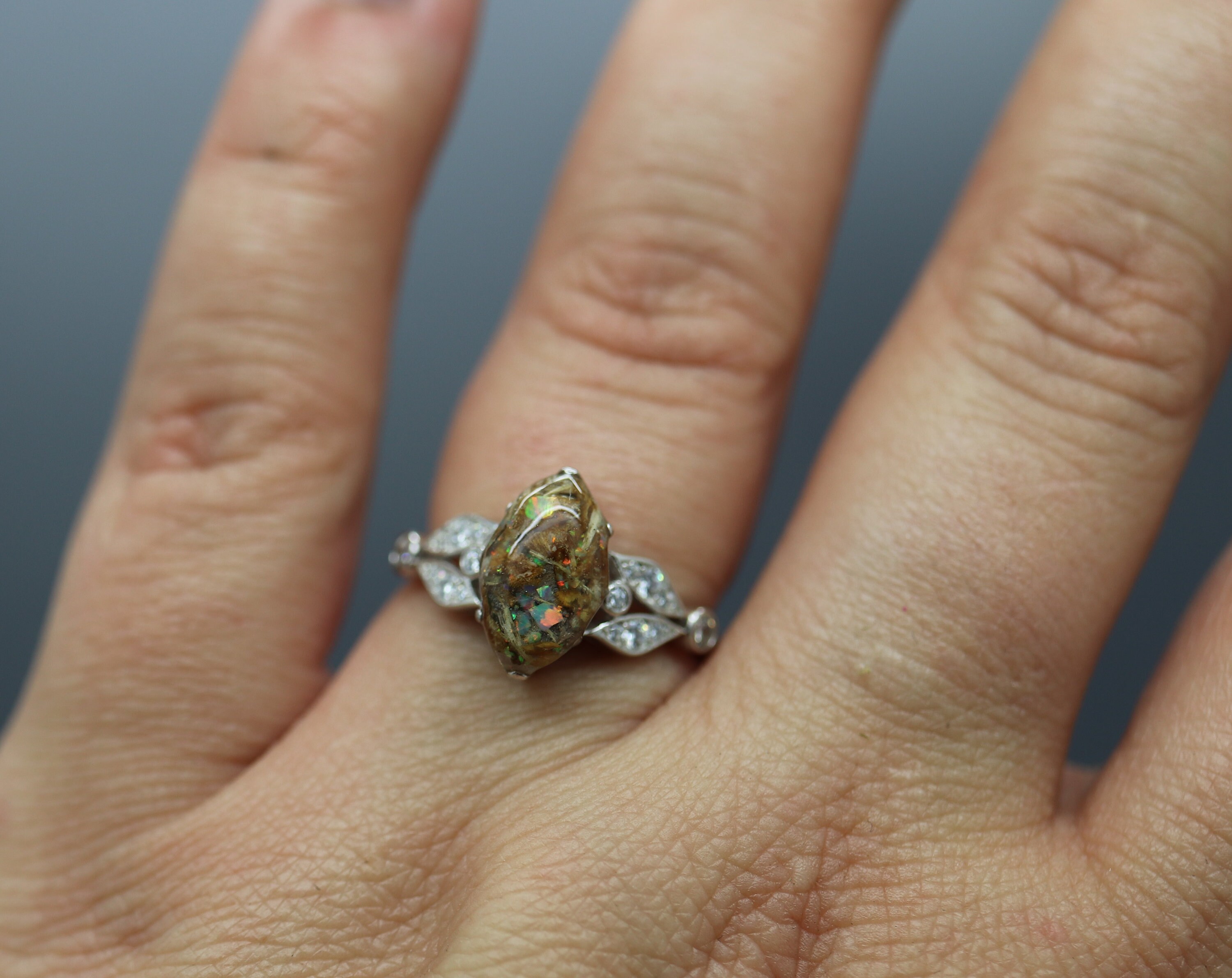 Funeral Flower Keepsake Pressed Flower Ring Dried Flower - Etsy UK